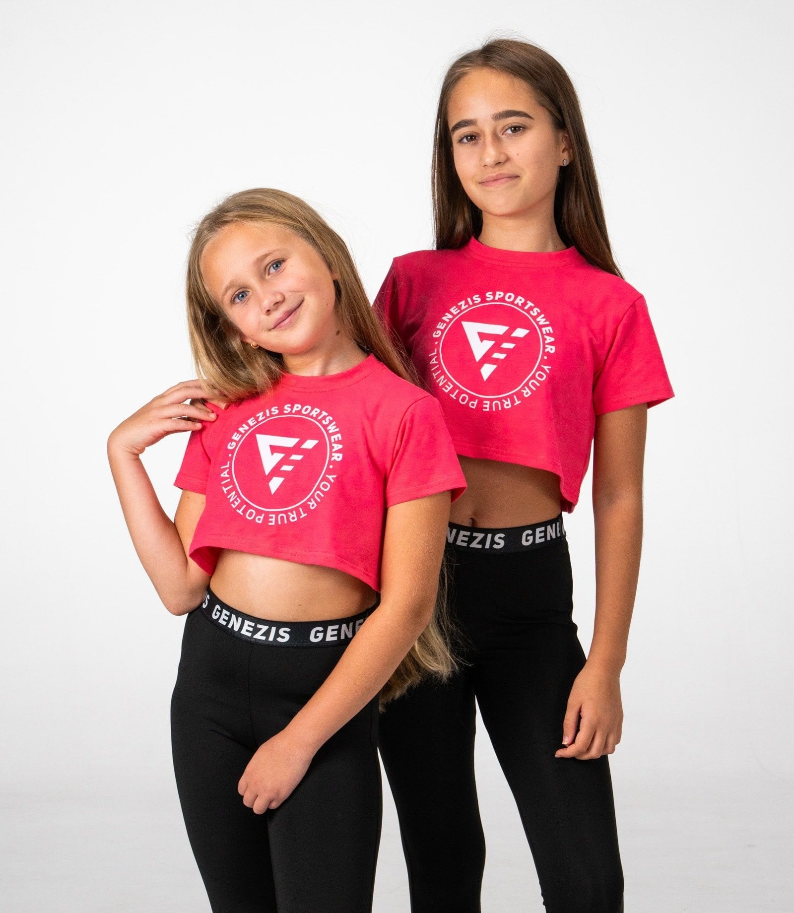 Tricou juniori crop "Legacy"