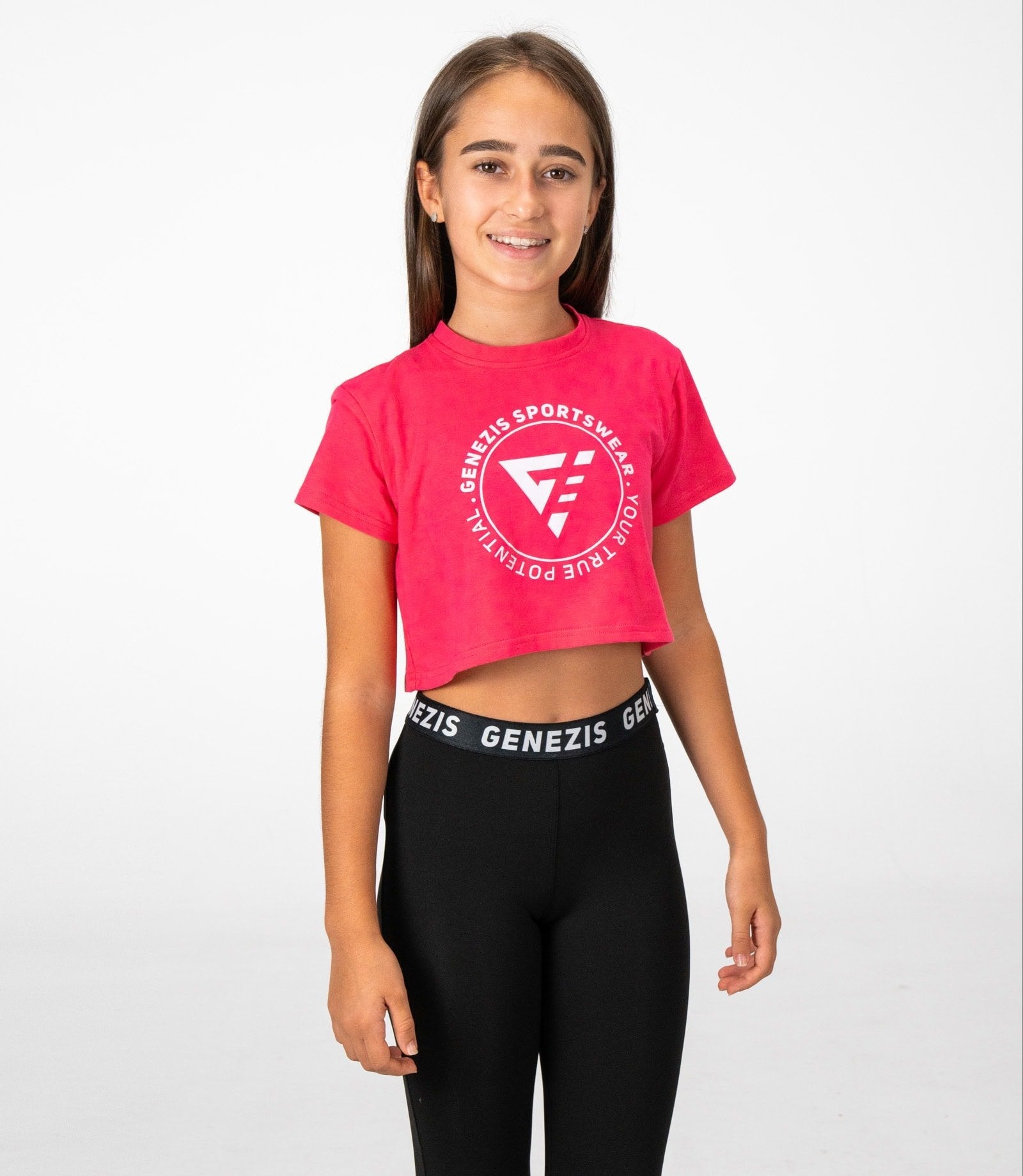 Tricou juniori crop "Legacy"