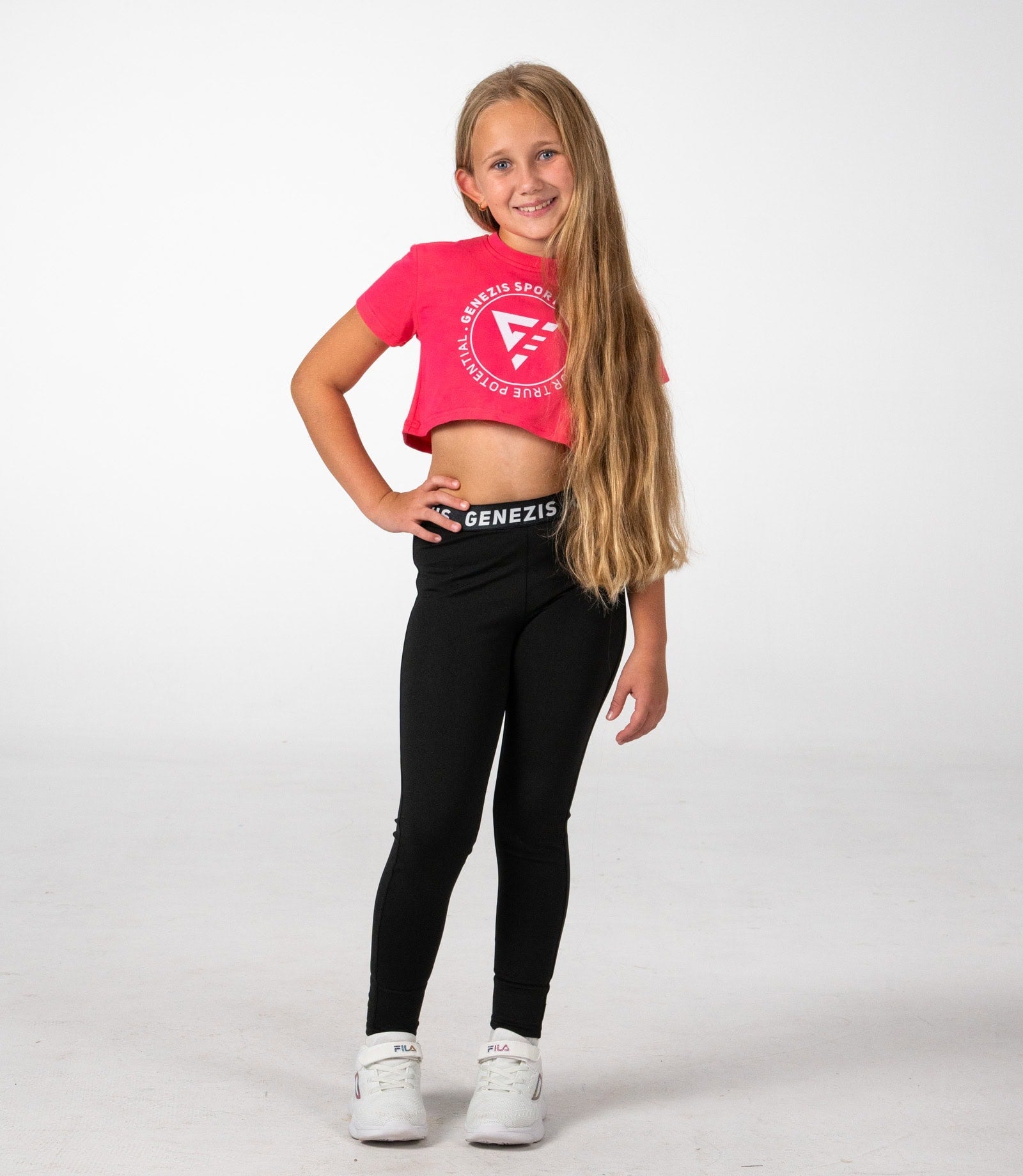 Tricou juniori crop "Legacy"
