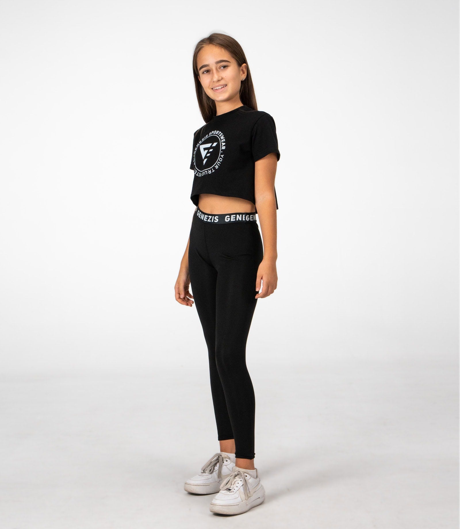 Tricou juniori crop "Legacy"