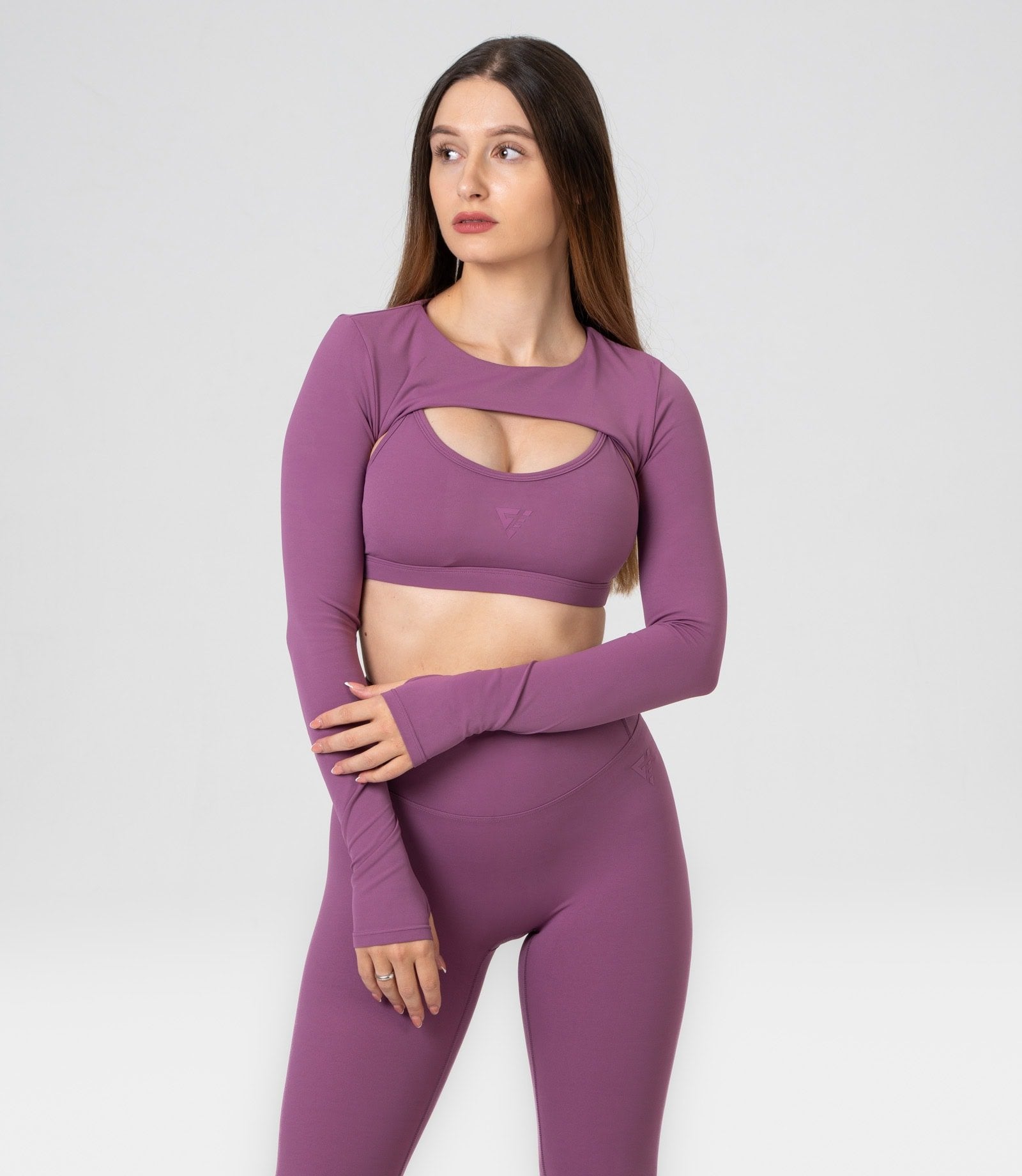 Mâneci crop-top „Glide“