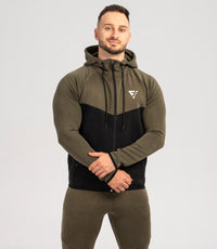 "Victory" zip-up hoodie