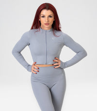 Crop-top hoodie "Glide"