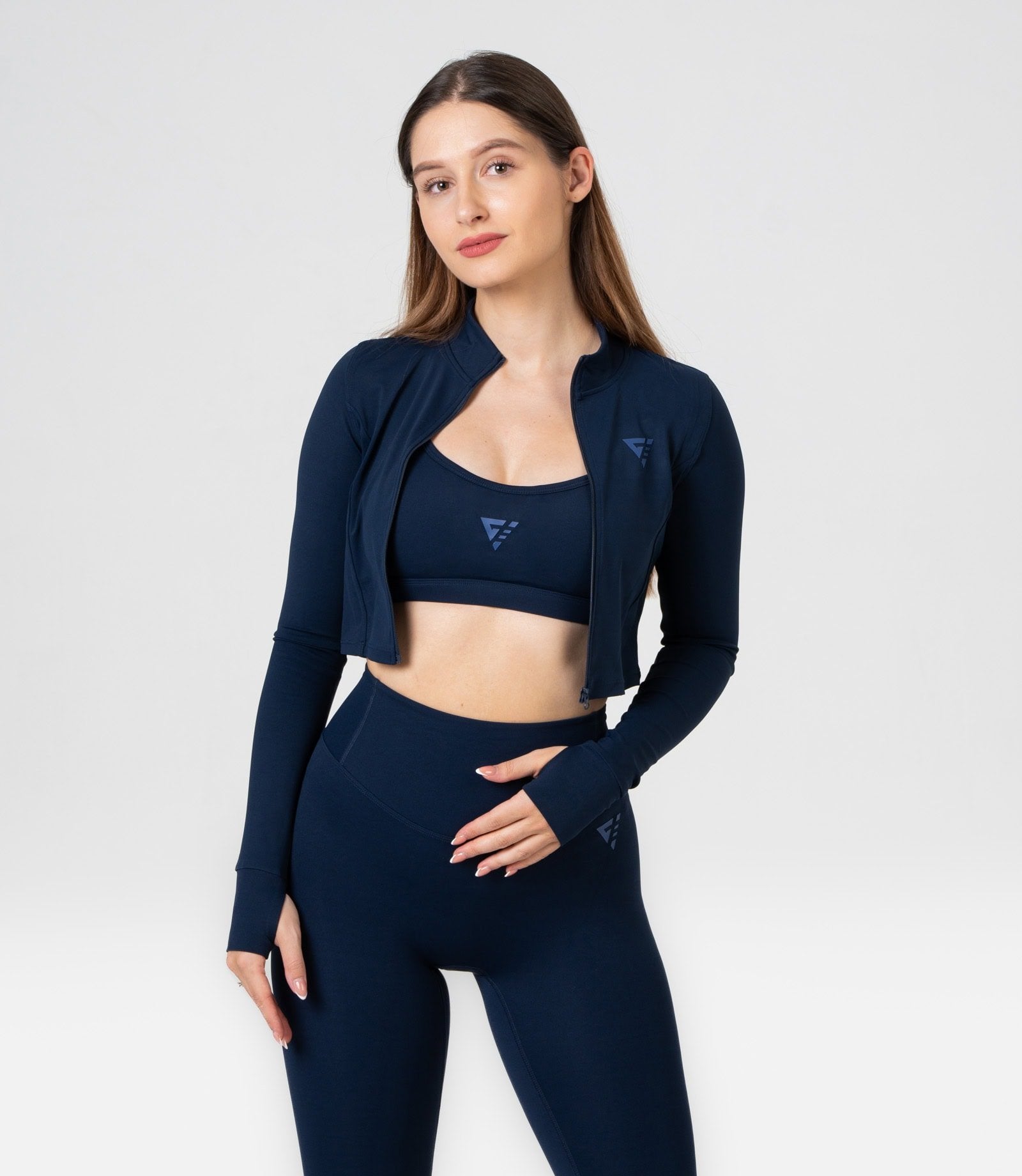 Hanorac crop-top „Glide“