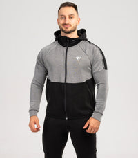 "Aventus" zip-up hoodie
