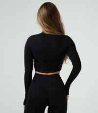 Hanorac crop-top pentru femei „Active“