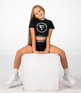 Tricou juniori crop "Legacy"