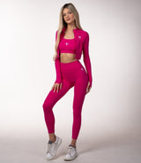 Hanorac crop-top pentru femei „Active“