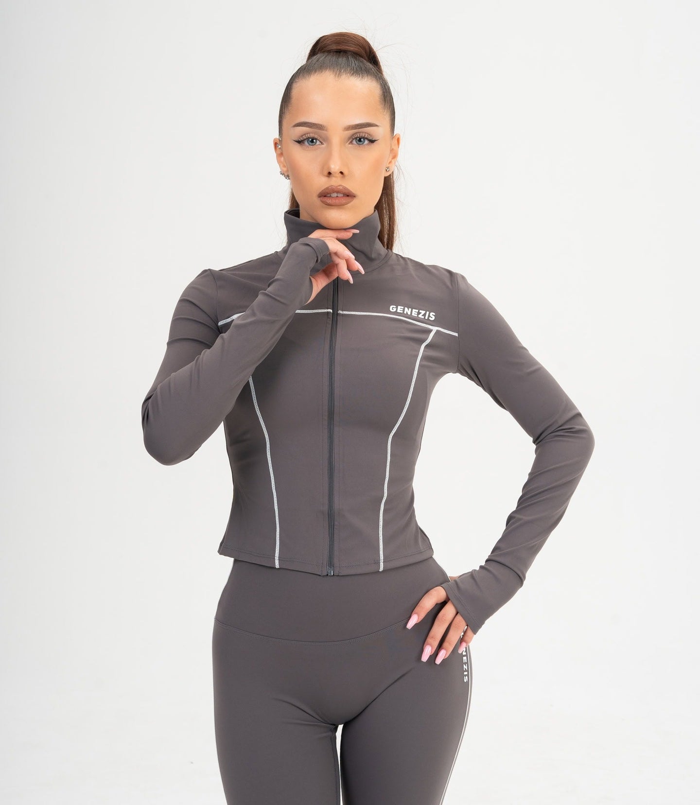 Hanorac Crop Top "Energy"