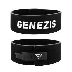 10mm Centură fitness "GENEZIS" (Lever Belt), negru