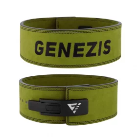 10mm Centură fitness "GENEZIS" (Lever Belt), khaki