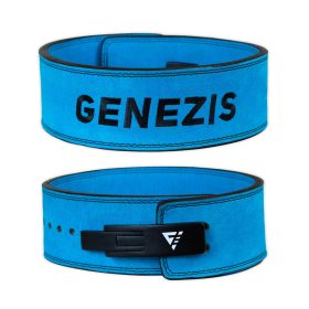 10mm Centură fitness "GENEZIS" (Lever Belt), albastru