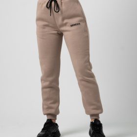 Pantaloni Jogger Unisex "Fluffy", cappuccino