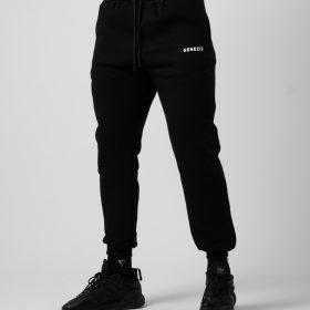 Pantaloni Jogger Unisex "Fluffy", negru