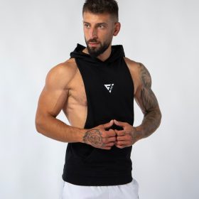 Tricou bărbați cu glugă "Extreme", negru