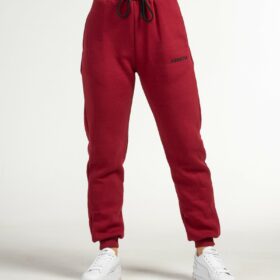 Pantaloni Jogger Unisex "Fluffy", bordo