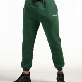 Pantaloni Jogger Unisex "Fluffy", dark green