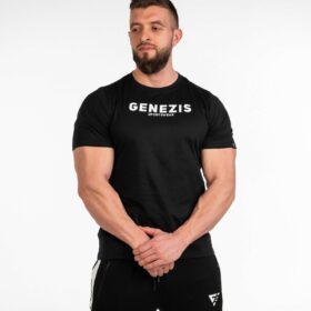 Tricou "Genezis Crew", negru