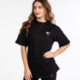 Tricou pentru femei Oversized "Colossal", negru