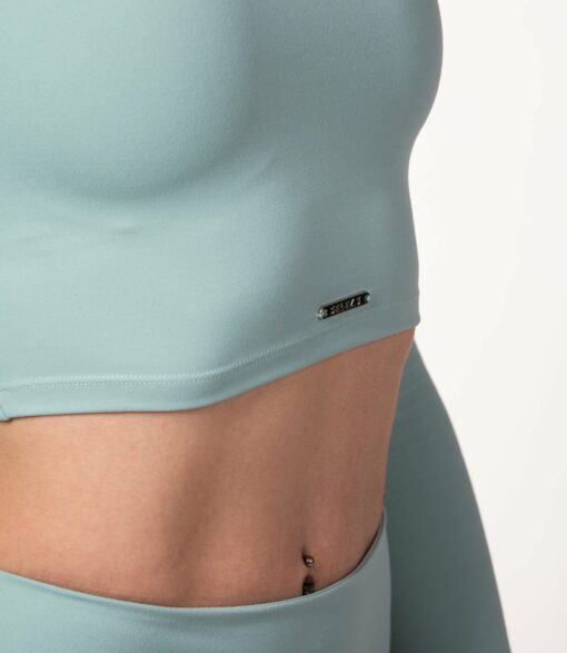 Crop-top "Fancy", mint - imagine 5