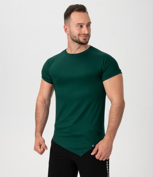 Tricou "Essential", dark green - imagine 5