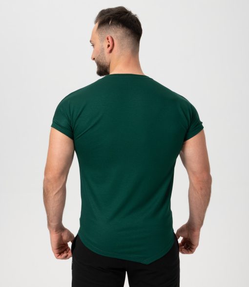 Tricou "Essential", dark green - imagine 2