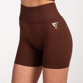 Colanți scurti fitness "Utility", brown