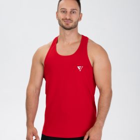 Maiou Stringer Tank Top "Core", red