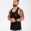 Maiou Stringer Tank Top "Core", black