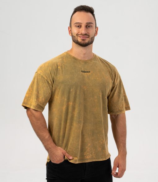 Tricou Oversize "Urban", washed green