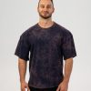 Tricou Oversize "Urban", washed blue