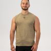 Maiou Tank Top "Breed", washed green