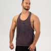 Maiou Stringer Tank Top "Heritage", washed blue