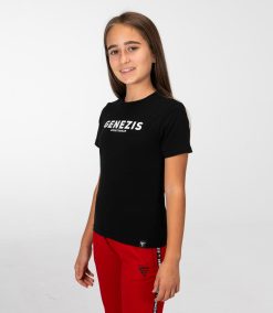 Tricou juniori "Genezis Crew", black