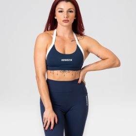 Bustiera sport "Glowy", dark blue