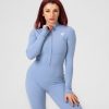 Jumpsuit fitness "Lush", blue