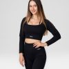 Top Crop "Aspire", black