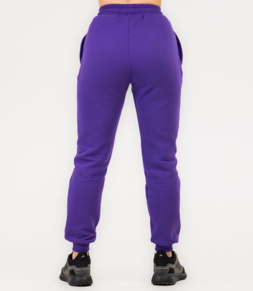 Pantaloni Jogger Unisex "Fluffy", purple - imagine 7