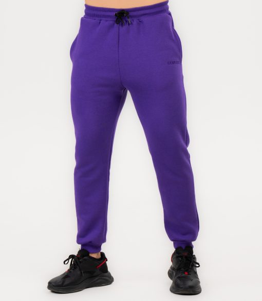 Pantaloni Jogger Unisex "Fluffy", purple - imagine 3