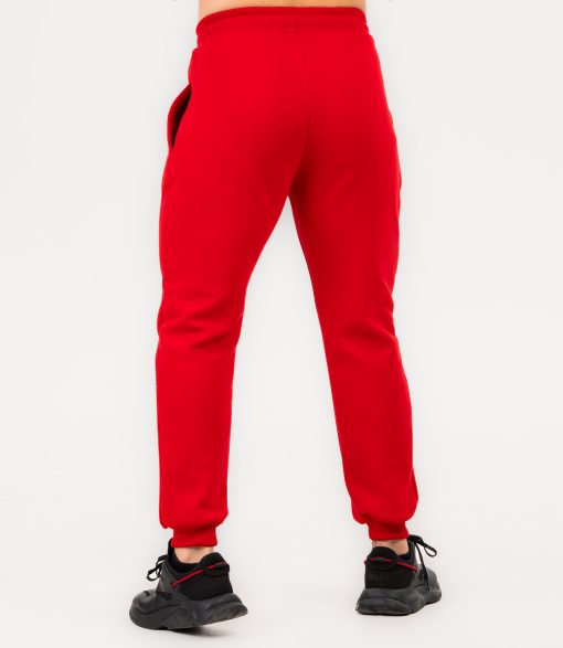 Pantaloni Jogger Unisex "Fluffy", red - imagine 5