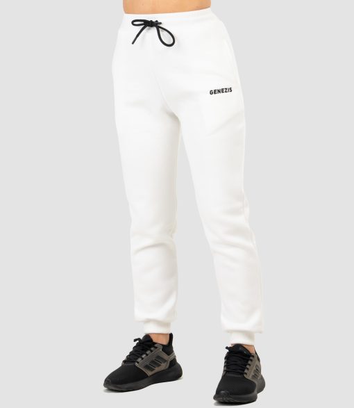 Pantaloni Jogger Unisex "Fluffy", ecru