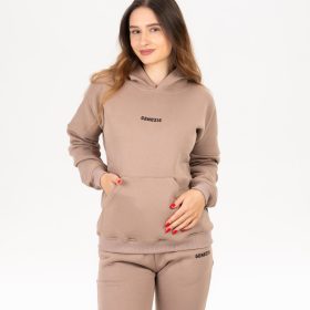 Hanorac Unisex "Fluffy", cappuccino