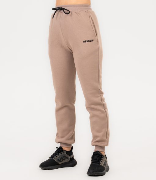 Pantaloni Jogger Unisex "Fluffy", cappuccino