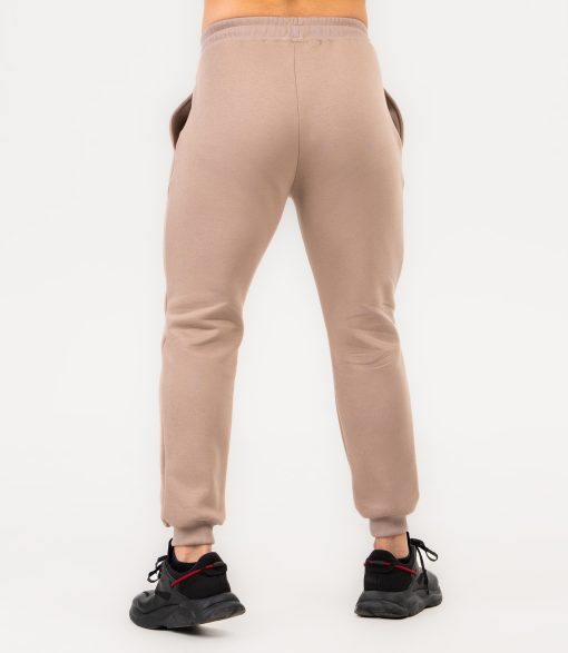 Pantaloni Jogger Unisex "Fluffy", cappuccino - imagine 5