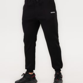 Pantaloni Jogger Unisex "Fluffy", negru