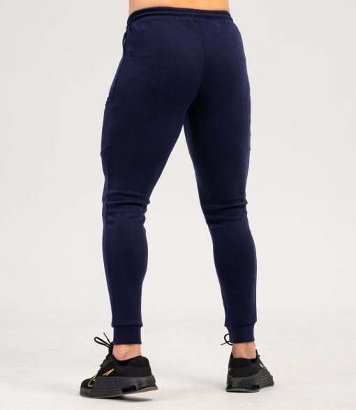 Pantaloni sport "Victory", dark blue - imagine 2